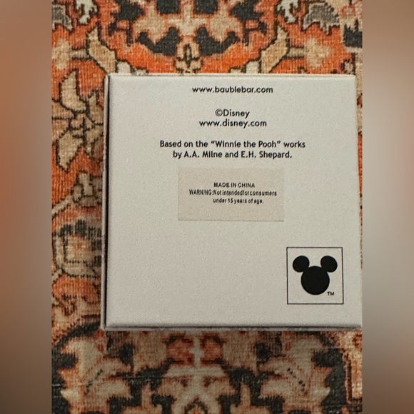 Disney X Baublebar Mini Stitch Gingerbread Wearing Santa Hat Stud Earrings - Picture 5 of 5